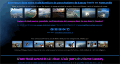 Desktop Screenshot of aair-parachutisme.fr